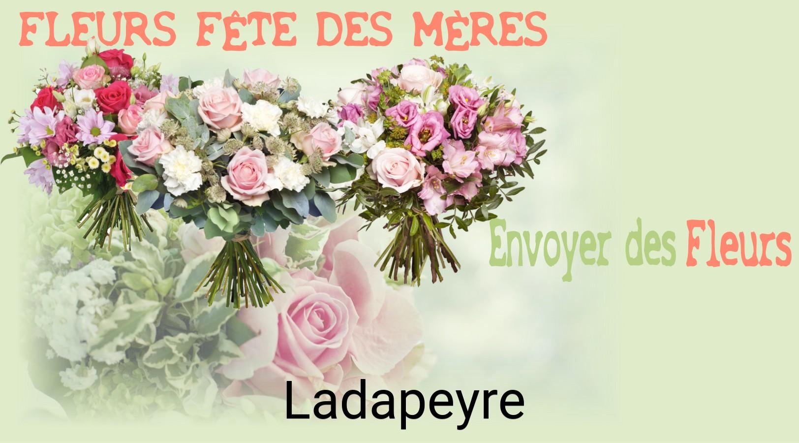 Bouquet de Fête des Mères livré à Ladapeyre